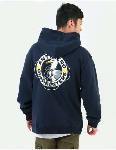 Anti Hero x Gnarhunters Pullover Hoodie - Deep Navy sur le site 