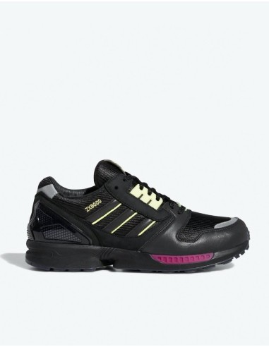 adidas x Metropolitan ZX8000 Shoes - Core Black/Yellow Tint/Customized la chaussure