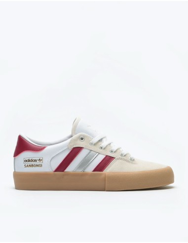 adidas x Shin Sanbongi Matchreak Super Skate Shoes - White/Collegiate Livraison rapide