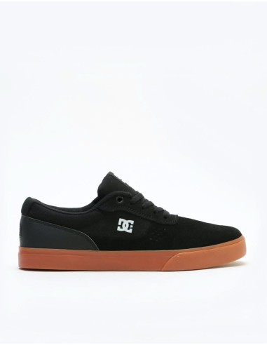 DC Switch Skate Shoes - Black/Gum en stock