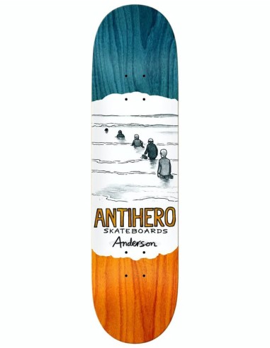 Anti Hero BA Oblivion Skateboard Deck - 8.25" shop