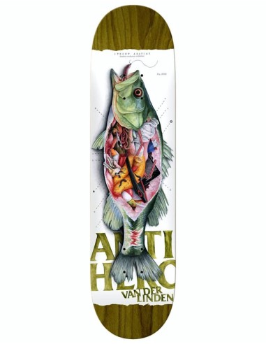 Anti Hero Daan Street Anatomy Skateboard Deck - 8.25" de la marque