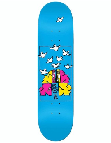 Krooked Cromer Qwuatro Skateboard Deck - 8.06" JUSQU'A -70%! 