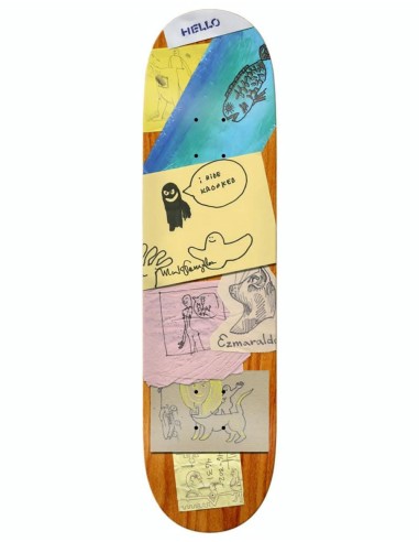 Krooked Gonz My Shap Skateboard Deck - 8.25" de la marque