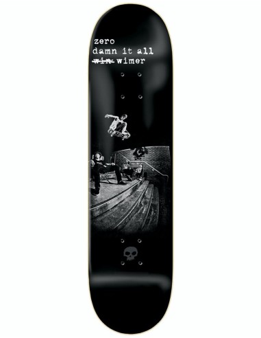 Zero Wimer Damn It All Skateboard Deck - 8.25" de France