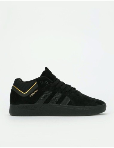 adidas Tyshawn Skate Shoes - Core Black/Core Black/Gold Metallic ou a consommer sur place