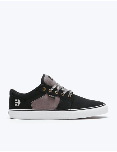 Etnies Barge Preserve Skate Shoes - Black/Brown/Grey solde