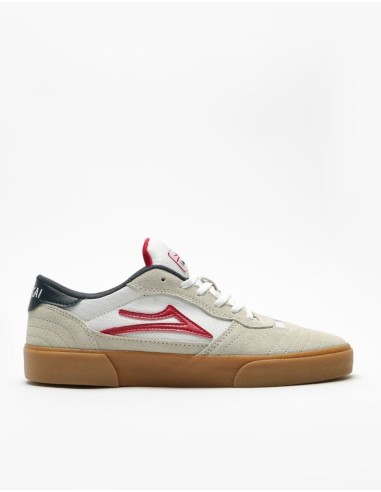 Lakai Cambridge Skate Shoes - White/Gum Suede 2024