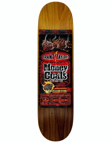 Anti Hero Taylor Money Coals Skateboard Deck - 8.38" prix pour 