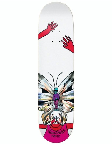 Krooked Gonz Wings Skateboard Deck - 8.62" Vous souhaitez 