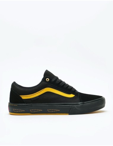 Vans Old Skool Pro BMX Skate Shoes - (Larry Edgar) Black/Yellow Toutes les collections ici