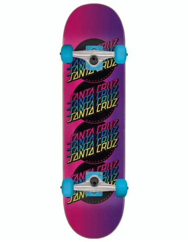 Santa Cruz Multistrip Complete Skateboard - 8.25" Economisez 