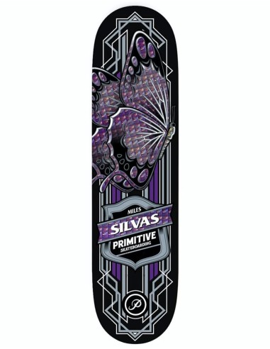 Primitive Silvas Butterfly Skateboard Deck - 8" rembourrage situé sous