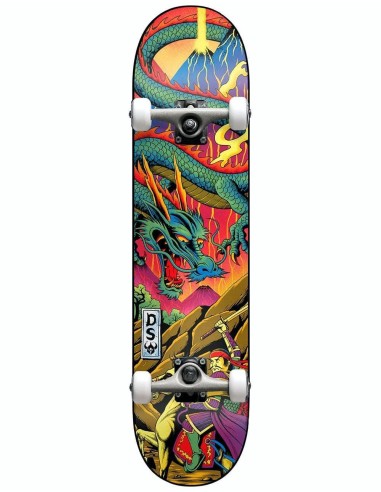 Darkstar Blacklight 'Soft Wheels' Mini Complete Skateboard - 7" Le MVP de beaucoup