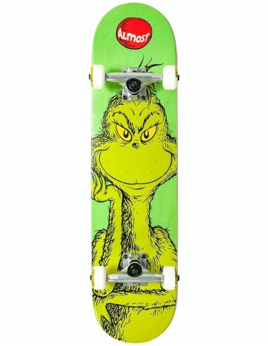 Almost x The Grinch Mid Complete Skateboard - 7.25" prix