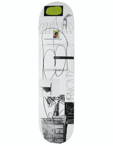 Isle Arnold Scanner Series Skateboard Deck - 8.25" Pour