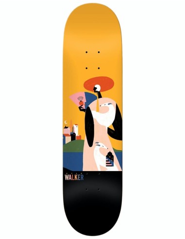 Real x Willian Santiago Walker Skateboard Deck - 8.5" de la marque