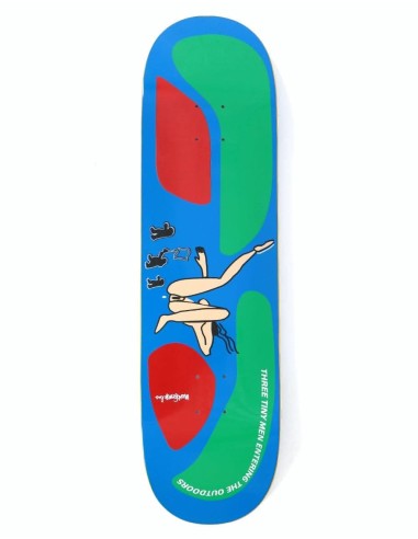 Prime Heritage x Turner x Gonz Flocked Lady Skateboard Deck - 8.5" de technologie