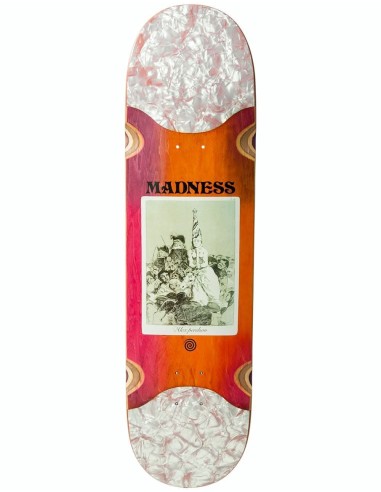 Madness Perelson Remedio Slick Skateboard Deck - 8.375" Amélioration de cerveau avec