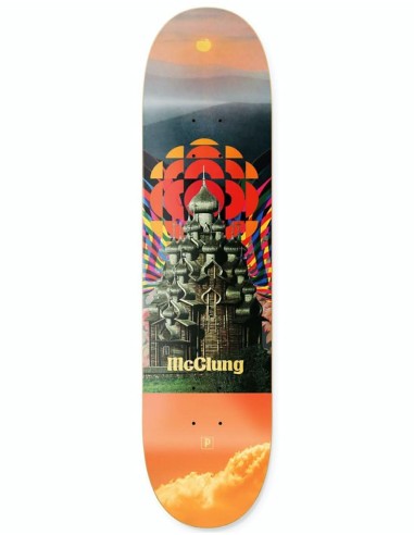 Primitive McClung Temple Skateboard Deck - 8.25" des créatures d'habitude