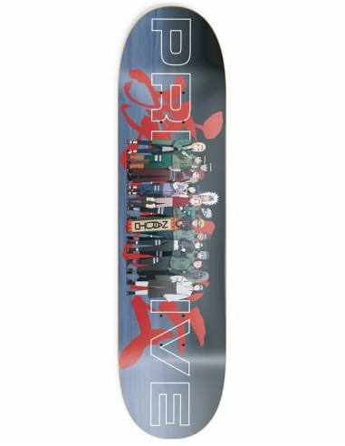 Primitive x Naruto Leaf Village Skateboard Deck - 8.25" commande en ligne