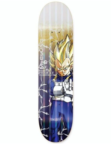 Primitive x Dragon Ball Z McClung Vegeta Power Level Skateboard Deck - 8.5" Fin de série