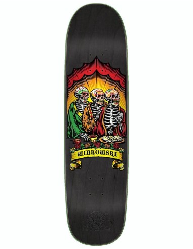 Santa Cruz Winkowski Dine With Me Skateboard Deck - 8.5" de France