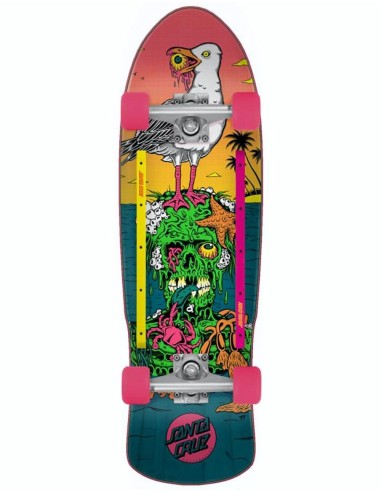 Santa Cruz Low Tide 80s Cruiser - 9.42" x 31.88" les ctes