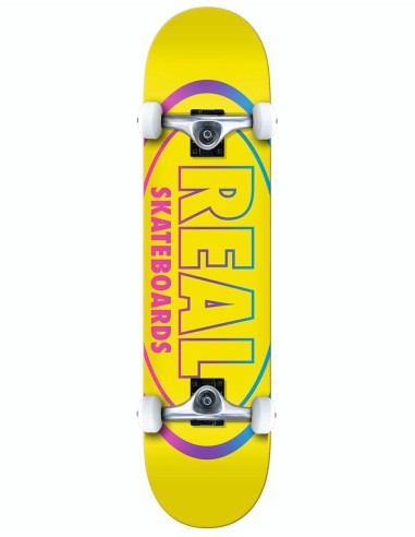 Real Oval Gleams Complete Skateboard - 8.25" Venez acheter