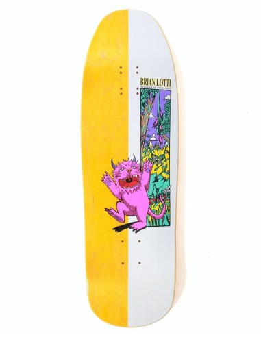 Welcome Brian Lotti Wild Thing on Gaia Skateboard Deck - 9.6" en linge