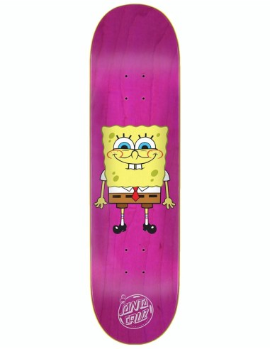 Santa Cruz x SpongeBob SquarePants Skateboard Deck - 8" Véritable concentré