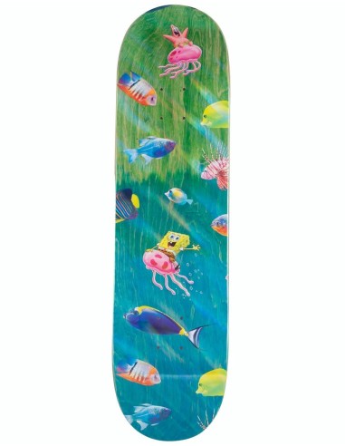 Santa Cruz x SpongeBob Bikini Bottom Skateboard Deck - 8.25" en stock