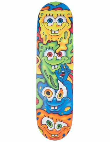 Santa Cruz x SpongeBob Melt Skateboard Deck - 8.5" Les magasins à Paris