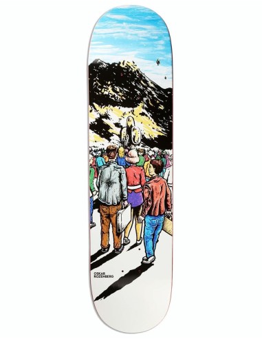 Polar Rozenberg Space Settlers Skateboard Deck - 8.25" Les êtres humains sont 