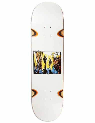 Polar Halberg Run Away Skateboard Deck - 8.5" (inc Wheel Wells) le des métaux précieux