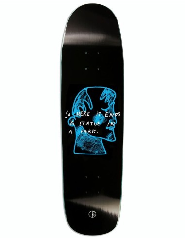 Polar I Prefer Marble Skateboard Deck - P9 Shape 8.625" meilleur choix