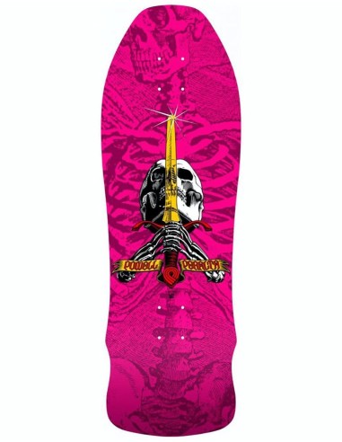 Powell Peralta Geegah Skull & Sword Skateboard Deck - 9.75" acheter en ligne