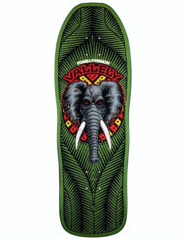 Powell Peralta Vallely Elephant Skateboard Deck - 10" Faites des économies