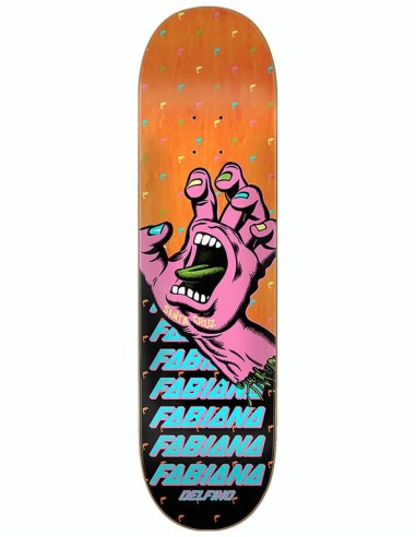 Santa Cruz Fabiana Hand Skateboard Deck - 8.37" vente chaude votre 