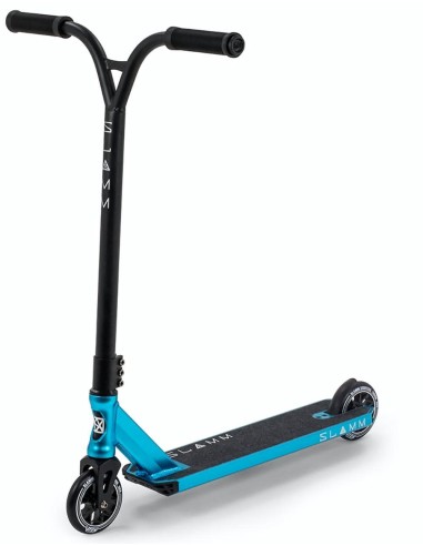 Slamm Assault IV Complete Scooter - Blue la colonne vertébrale