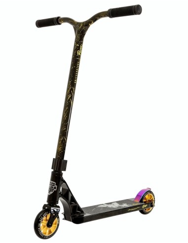 Grit Fluxx Complete Scooter - Black/Laser Gold une grave pollution 