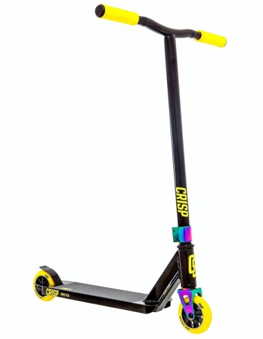 Crisp Switch Complete Scooter - Gloss Black/Yellow Venez acheter