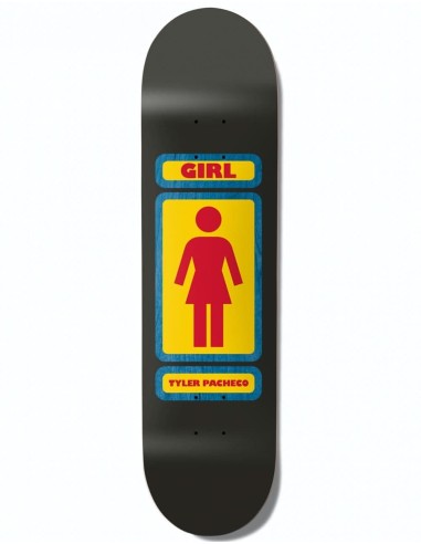 Girl Pacheco '93 Til Skateboard Deck - 8.375" rembourrage situé sous