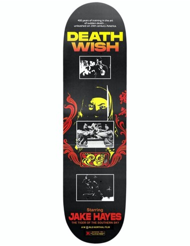 Deathwish Hayes Sudden Death Skateboard Deck - 8.25" les ctes