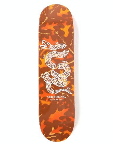 5Boro DIY Camo Skateboard Deck - 8" Véritable concentré