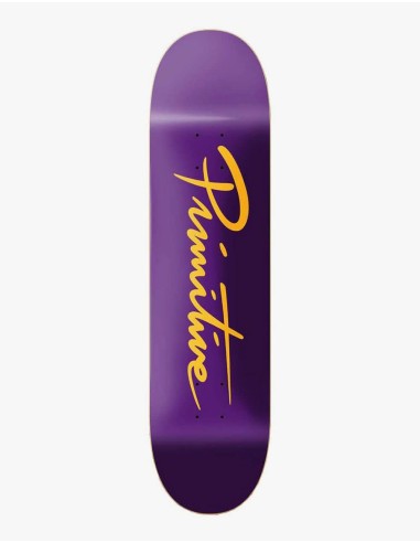 Primitive Nuevo Script Skateboard Deck - 8.25" paiement sécurisé