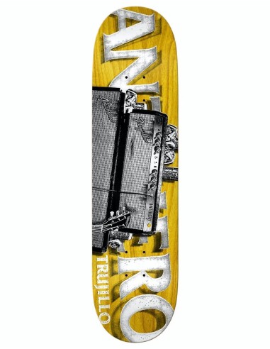 Anti Hero Trujillo Turned Up Skateboard Deck - 8.12" prix