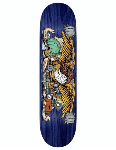 Anti Hero Pumping Feathers Skateboard Deck - 8.28" solde