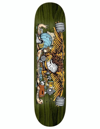 Anti Hero Pumping Feathers Skateboard Deck - 8.5" les muscles