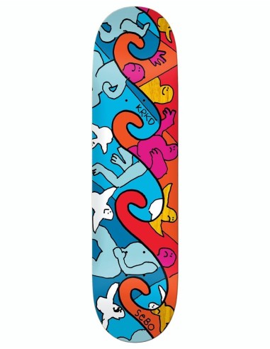 Krooked Sebo Waves Skateboard Deck - 8.25" Profitez des Offres !